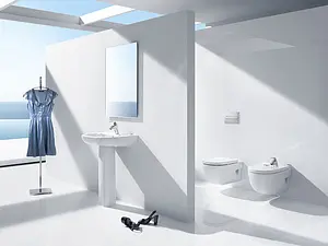 Унитаз подвесной Roca Meridian белый 346247000 Унитаз подвесной Roca Meridian белый 346247000, 4