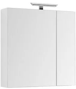 Шкаф-зеркало Aquanet Йорк 85 L белый 00202089 Шкаф-зеркало Aquanet Йорк 85 L белый 00202089, 1