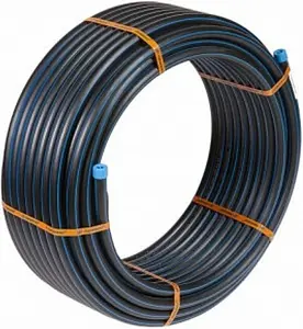 Труба ПНД питьевая Джилекс 20 x 1.8 мм SDR13.6 РЕ100 черная бухта 100м 9499, 1