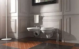 Унитаз подвесной Kerasan Retro белый 101501 Унитаз подвесной Kerasan Retro белый 101501, 5