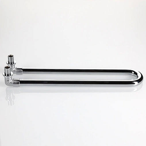 Уголок аксиальный радиаторный с хромированной трубкой (комплект) 16мм x 15мм L-300мм Valtec VTm.481.DC.001615