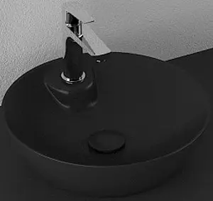 Раковина ISVEA SistemaY Soft 45 черный матовый 10SY65045SV-2N Раковина ISVEA SistemaY Soft 45 черный матовый 10SY65045SV-2N, 1