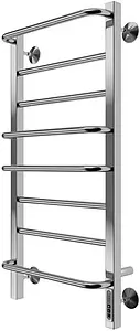 Полотенцесушитель электрический лесенка Terminus Евромикс квадро П8 400х850 электро quick touch полированная сталь 4670078531247, 1