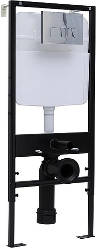 Клавиша смыва для унитаза Logan Space 00297679 хром глянцевый