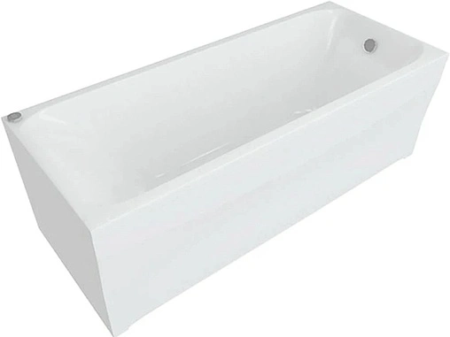 Ванна акриловая Aquatek Альфа 150х70 R с фронтальной панелью с каркасом (разборный) ALF150-0000043