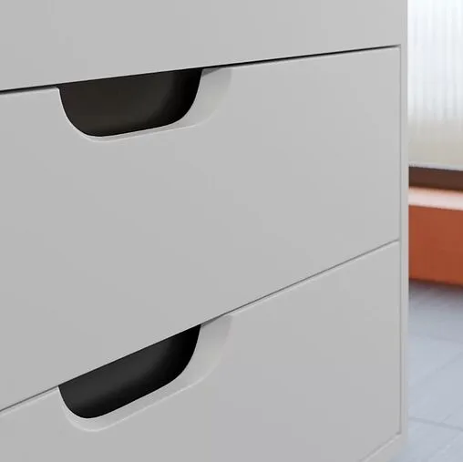 Тумба под умывальник подвесная Uperwood UPD Modul 75 белый с графитовыми вставками 2930205355 Тумба под умывальник подвесная Uperwood UPD Modul 75 белый с графитовыми вставками 2930205355