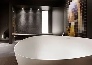 Ванна отдельностоящая из искусственного камня Riho Oviedo 160x160 белый B125001105 Ванна отдельностоящая из искусственного камня Riho Oviedo 160x160 белый B125001105, 5