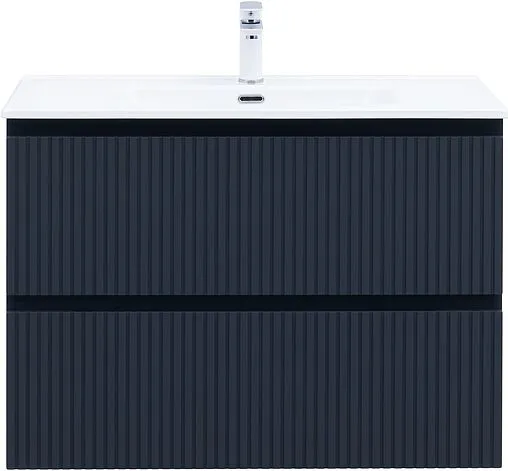 Тумба под умывальник подвесная Aquanet Джейн (Flat) 100 маренго 00335431