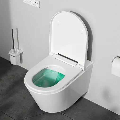 Умный унитаз-биде подвесной безободковый Am.Pm Inspire FlashClean белый CCC501700SC