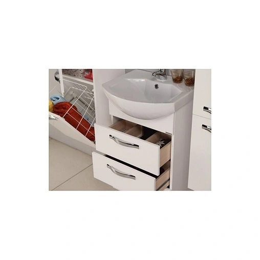 Тумба-умывальник напольная Aquaton Ария 80 H белый 1A1413K0AA010