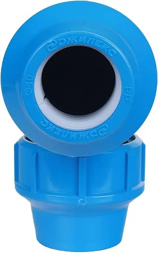 Уголок компрессионный соединительный 40мм x 40мм Джилекс 9304