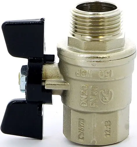 Кран шаровый ¾&quot;в x ¾&quot;н Bugatti Oregon 03070065