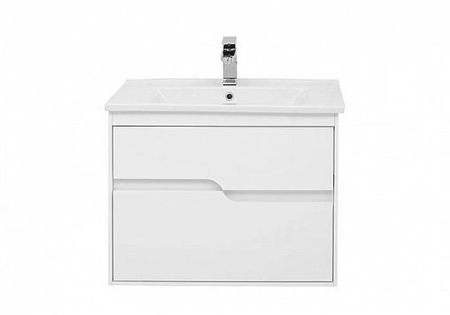 Тумба под умывальник подвесная Aquanet Модена 75 белый 00198486