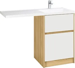 Фасад для тумбы Aquaton Лондри 60 белый 1A274801LH010, 3