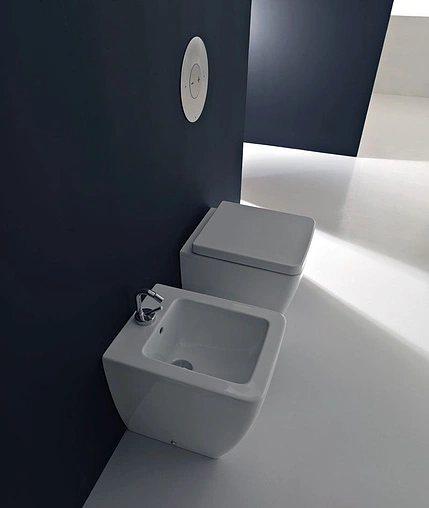 Унитаз приставной Kerasan Ego белый 321401