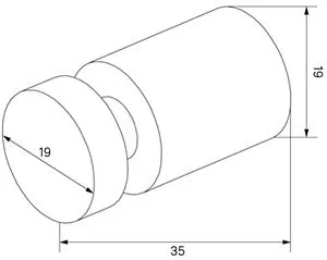 Крючок 2шт IDDIS Petite графит PET2SG1i41 Крючок 2шт IDDIS Petite графит PET2SG1i41, 2