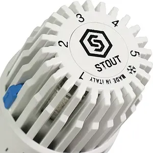 Головка термостатическая M30x1.5 Stout белый SHT-0001-003015 Головка термостатическая M30x1.5 Stout белый SHT-0001-003015, 5