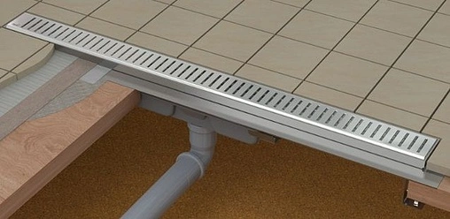 Решетка для лотка 544мм AlcaPlast Pure-550M