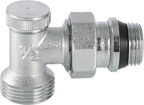 Вентиль запорный угловой ¾"ек x ½"н Valtec VT.019.NER.04