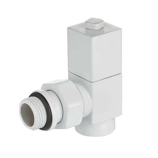 Комплект вентилей запорных угловых ½" в/н Royal Thermo Cube белый RTE 56.0007 Комплект вентилей запорных угловых ½" в/н Royal Thermo Cube белый RTE 56.0007