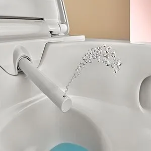Умный унитаз-биде подвесной безободковый Geberit AquaClean Alba белый 146.350.01.1 Умный унитаз-биде подвесной безободковый Geberit AquaClean Alba белый 146.350.01.1, 5