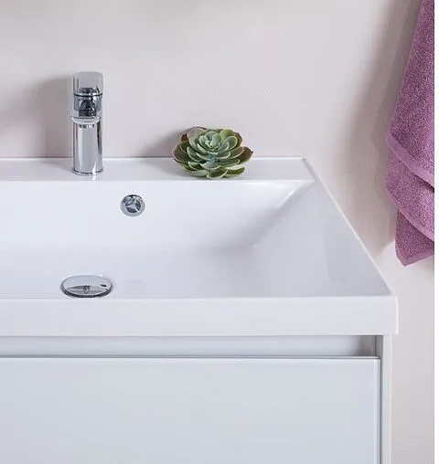 Тумба под умывальник Aquanet Гласс 90 белый 00196960