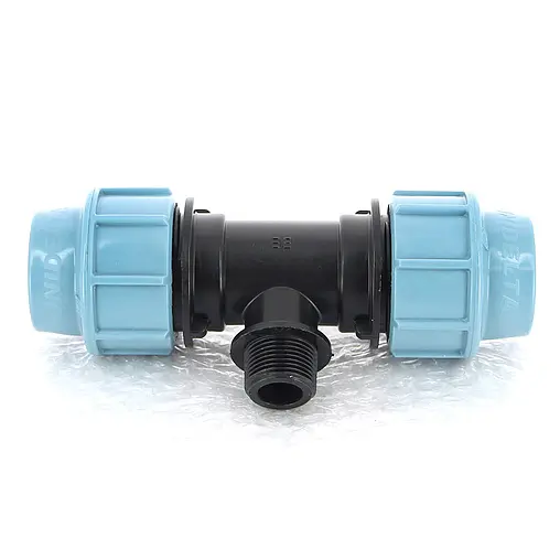 Тройник компрессионный переходной 32мм x ¾&quot;н x 32мм Unidelta 1010032003