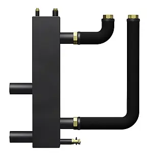 Гидрострелка 4 м³/час до 44 кВт 1½&quot;н x 1½&quot;н WATTS HW80/120 10010376, 3