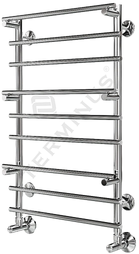 Полотенцесушитель водяной лесенка Terminus Вента П9 500х835 полированная сталь 4670030723918