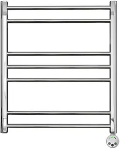 Полотенцесушитель электрический лесенка Lemark Poseidon П7 600х500 полированная сталь LM42607E, 3