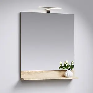 Зеркало с подсветкой Aqwella Foster 60 дуб сонома FOS0206DS Зеркало с подсветкой Aqwella Foster 60 дуб сонома FOS0206DS, 3