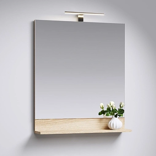 Зеркало с подсветкой Aqwella Foster 60 дуб сонома FOS0206DS