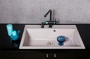 Мойка кухонная Omoikiri Daisen 77-BE ваниль 4993624 Мойка кухонная Omoikiri Daisen 77-BE ваниль 4993624, 5