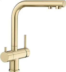 Смеситель для кухни с подключением к фильтру Blanco Fontas II satin gold 526782 Смеситель для кухни с подключением к фильтру Blanco Fontas II satin gold 526782, 1
