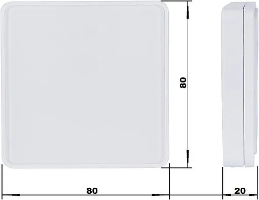 Беспроводной датчик температуры пола Valtec SMART белый VT.C8.F.0