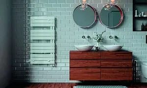 Полотенцесушитель водяной лесенка Lazzarini Pieve 1080х550 белый 386303, 5