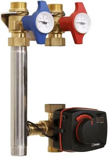 Насосный модуль с 3-х ходовым смесительным клапаном и сервоприводом 1&quot;н х 1&quot;н WATTS FlowBox HKM20 10077147 без насоса