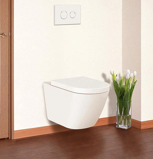 Унитаз подвесной BelBagno Amara белый BB8296CH