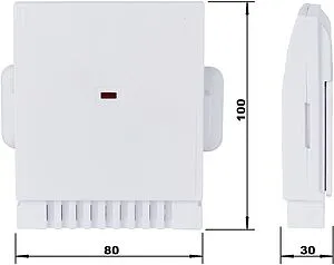 Беспроводной датчик наружной температуры Stout C-8zr STE-0101-008009, 2