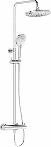 Душевая система с термостатом для душа VitrA Aquaheat хром A47205 Душевая система с термостатом для душа VitrA Aquaheat хром A47205, 1