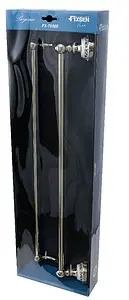 Полотенцедержатель Fixsen Bogema gold золото/белый FX-78502G, 2