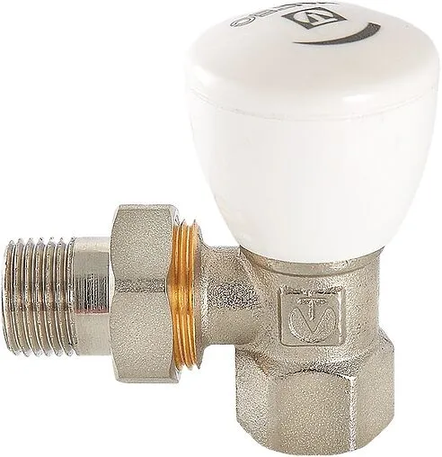 Вентиль регулирующий угловой ½&quot; в/н Valtec VT.007.N.04