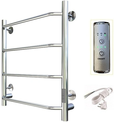 Полотенцесушитель электрический лесенка Тругор Пэк сп 6 60х40 32 мм полированная сталь