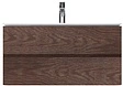 Тумба-умывальник подвесная Am.Pm Sensation 100 табачный дуб M30FHX1002TF+M30WPC1001WG