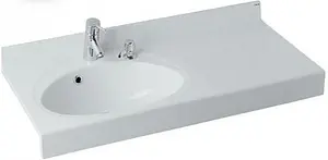 Раковина Aquaton Отель 100 L белый 1A70073NOT01L, 1