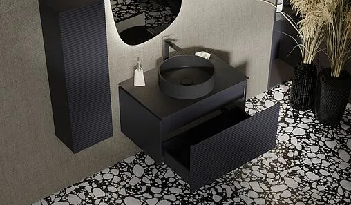 Тумба под умывальник подвесная Jorno Stone 80 антрацит Stn.01.80/P/A/JR Тумба под умывальник подвесная Jorno Stone 80 антрацит Stn.01.80/P/A/JR