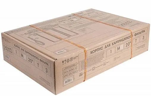 Корпус фильтра 1&quot;в x 1&quot;в Big Blue 20&quot; Джилекс 1 М 20” Т3 9063