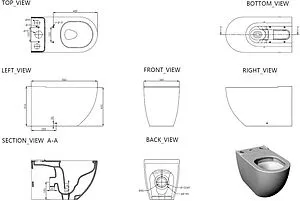Унитаз-компакт безободковый Allen Brau Priority Tornado белый 4.31006.20+4.31007.20, 2