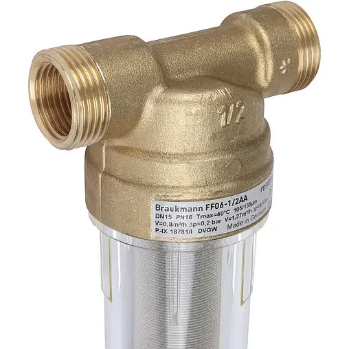 Фильтр тонкой очистки воды ½"н x ½"н Honeywell-Braukmann FF06-½"AA BRU HWLFIN350 Фильтр тонкой очистки воды ½"н x ½"н Honeywell-Braukmann FF06-½"AA BRU HWLFIN350