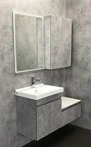 Тумба подвесная Comforty Осло 60 бетон светлый 00-00000838CF, 5